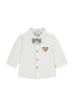 Kaftaniki dla niemowląt - Steiff Koszula w kolorze białym - miniaturka - grafika 1