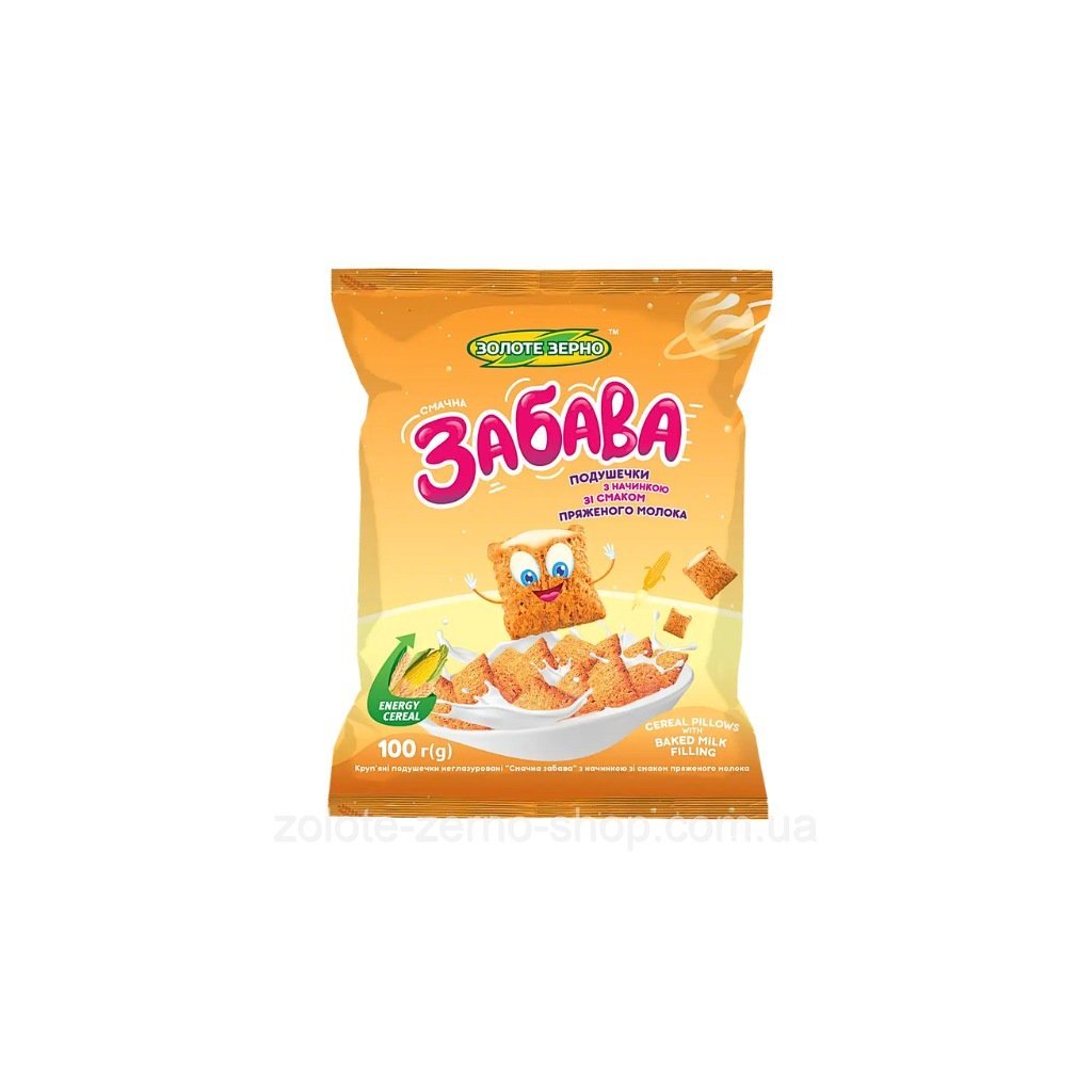 Płatki zbożowe z nadzieniem o smaku pieczonego mleka 