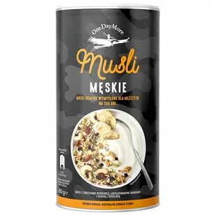 OneDayMore Musli męskie 450g - Płatki śniadaniowe i musli - miniaturka - grafika 1