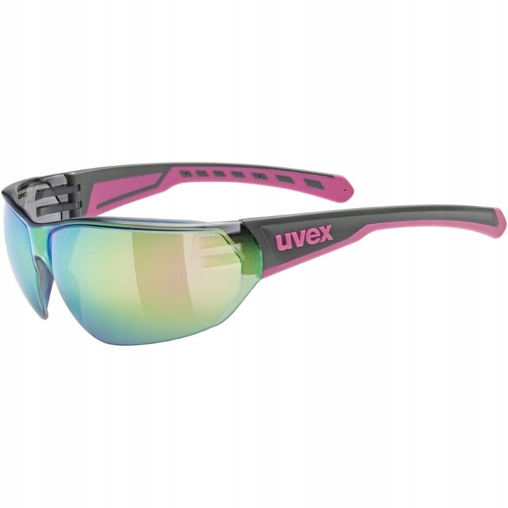 Okulary przeciwsłoneczne Uvex Equate - grey/pink matt/mirror pink