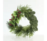 Ozdoby bożonarodzeniowe - Wieniec bożonarodzeniowy śr. 64 cm - miniaturka - grafika 1