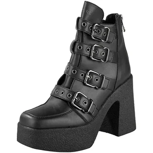 botki damskie ALTERCORE czarne (ASTERIA VEGAN BLACK)-37 - Botki damskie - miniaturka - grafika 1