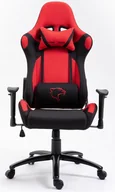 Fotele gamingowe - Fotel gamingowy FURNITURE 4 GAMERS FG38/F, czerwony, 180 cm - miniaturka - grafika 1