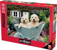 Puzzle - Puzzle 260 Szczenięta w taczce Nowa - miniaturka - grafika 1