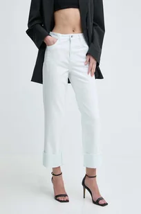 Patrizia Pepe jeansy damskie high waist 2P1592 D075 - Spodnie damskie - miniaturka - grafika 1