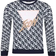 Bluzy dla dziewczynek - Guess Bluza | Regular Fit - miniaturka - grafika 1