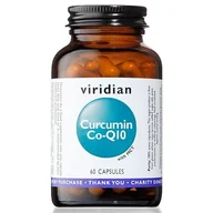 Suplementy naturalne - Viridian Kurkumin + Koenzym q10 100mg z MCT (60 kap) - miniaturka - grafika 1