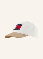 Czapki damskie - Tommy Hilfiger Czapka Z Daszkiem weiss - miniaturka - grafika 1