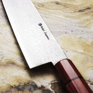Kanetsune Minamo-kaze Nóż Santoku 18 cm - Noże kuchenne - miniaturka - grafika 3