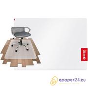 Podnóżki, podpórki, podkładki - Mata pod krzesło MemoBe 100x70cm mleczna - miniaturka - grafika 1