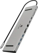 Stacje dokujące i replikatory portów - Stacja/replikator Icy Box IB-DK2106a-CPD USB-C 61145 - miniaturka - grafika 1