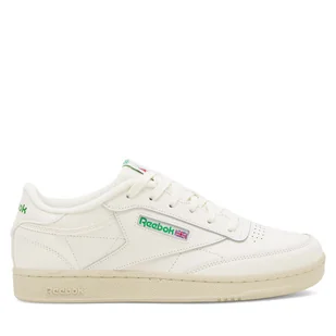 Sneakersy Reebok Club C GY7470 Écru - Buty dla chłopców - miniaturka - grafika 1