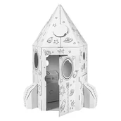 Zabawki kreatywne - Kreatywna zabawka do składania Niezwykła Rakieta Tektorado, tektura - miniaturka - grafika 1