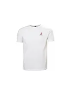 Koszulki męskie - Koszulka HELLY HANSEN SHORELINE T-SHIRT 3. biały L - miniaturka - grafika 1