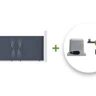 Bramy garażowe - CASANOOV BRAMA przesuwna elektryczna 3,5m ARLBERG 350C180 + napęd RANGER C300 - miniaturka - grafika 1