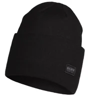 Czapki męskie - Buff, Niels Knitted Hat Beanie 1264579991000, Kobieta/Mężczyzna, Czapka, Czarna - miniaturka - grafika 1