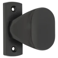 Klamki - Klamka Diana z krótkim szyldem czarny - miniaturka - grafika 1