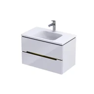 Szafki łazienkowe - Szafka Pod Umywalkę 80 Oristo Silver - miniaturka - grafika 1