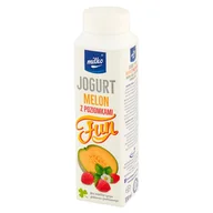 Soki i napoje niegazowane - Jogurt Milko 0,33L Fun Melon Z Poziomkami - miniaturka - grafika 1