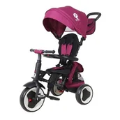 Rowerki trójkołowe - Qplay Qplay Rowerek Trójkołowy Rito Rubber Purple - miniaturka - grafika 1