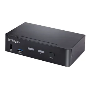 StarTech SV231DPUCA przełącznik KVM Czarny SV231DPUCA - Przełączniki KVM - miniaturka - grafika 1