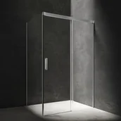 Kabiny prysznicowe - Omnires Soho Kabina prysznicowa prostokątna 120x80 chrom/transparentny SO1280CRTR - miniaturka - grafika 1