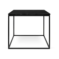 Ławy i stoliki kawowe - Stolik marmurowy 50x50 cm Gleam – TemaHome - miniaturka - grafika 1
