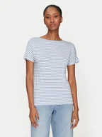 Koszulki i topy damskie - Marella T-Shirt Congo 2515971041 Błękitny Regular Fit - miniaturka - grafika 1