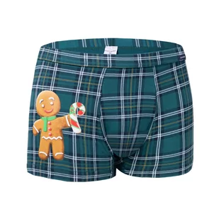 Bokserki Cookie 007/70 Zielony (Rozmiar XXL) - Majtki męskie - miniaturka - grafika 1
