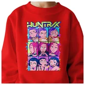 Bluzy dla dziewczynek - BLUZA DZIECIĘCA K-POPOWE ŁOWCZYNIE DEMONÓW HUNTRIX 104 BAWEŁNIANA - miniaturka - grafika 1