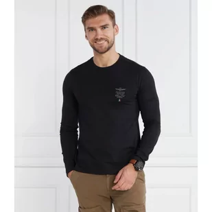 Aeronautica Militare Longsleeve | Regular Fit - Koszulki męskie - miniaturka - grafika 1