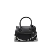 Torebki damskie - ALDO Damska torebka wieczorowa, Pythonia, inne czarna, rozmiar S - miniaturka - grafika 1