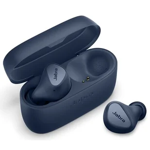 Jabra Elite 4 Bluetooth 5.2 ciemnoniebieski - Słuchawki - miniaturka - grafika 1