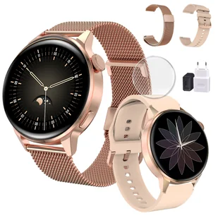 Calvarywatch Seria 4 plus Złoty - Smartwatch - miniaturka - grafika 1