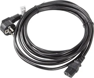 LANBERG LANBERG Kabel zasilający CEE 7/7 IEC 320 C13 VDE 5M czarny (CA-C13C-11CC-0050-BK) - Kable komputerowe i do monitorów - miniaturka - grafika 3