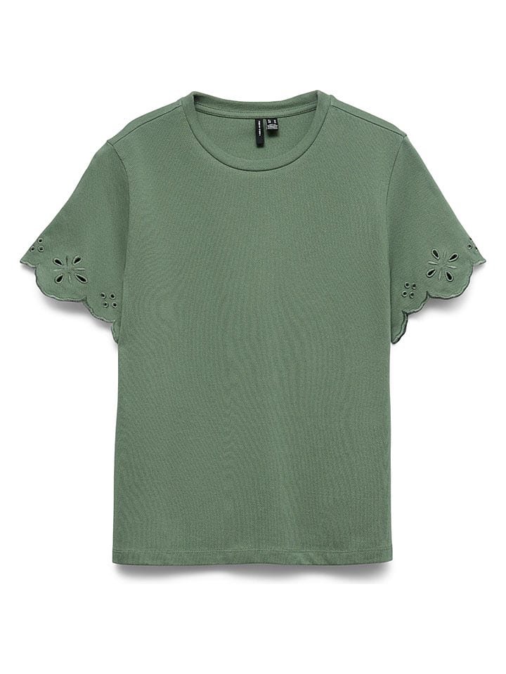 Vero Moda Koszulka w kolorze zielonym
