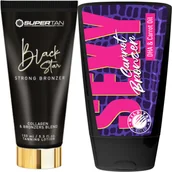 Balsamy i kremy do opalania - Supertan Black Star + Wild Tan Sexy Carrot Gratis - miniaturka - grafika 1