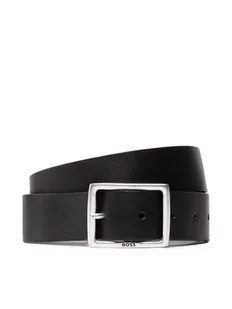 Boss Pasek Męski Rudolf 50471306 Czarny - Paski - miniaturka - grafika 1