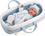 Lalki dla dziewczynek - Llorens Llorens 17411 Lalka bobas Mimo 42 cm z gondolką - miniaturka - grafika 1