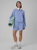 Spodenki damskie - 4F Spodenki dresowe z modalem damskie - granatowe XXL - miniaturka - grafika 1