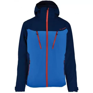 Kurtki narciarskie - Męska kurtka narciarska Blizzard Stelvio Blue/Navy/Red 20.000mm - grafika 1