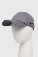 Czapki męskie - Under Armour czapka z daszkiem kolor szary gładka - miniaturka - grafika 1