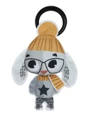 Zawieszki dla dzieci i niemowląt - Zawieszka/grzechotka Tiny Smarts - Królik - Tiny Rockers - miniaturka - grafika 1