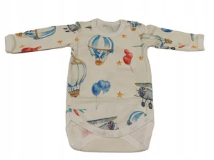 MAMATTI body balon r.74 długi rękaw BD12626 - Body dla niemowląt - miniaturka - grafika 1