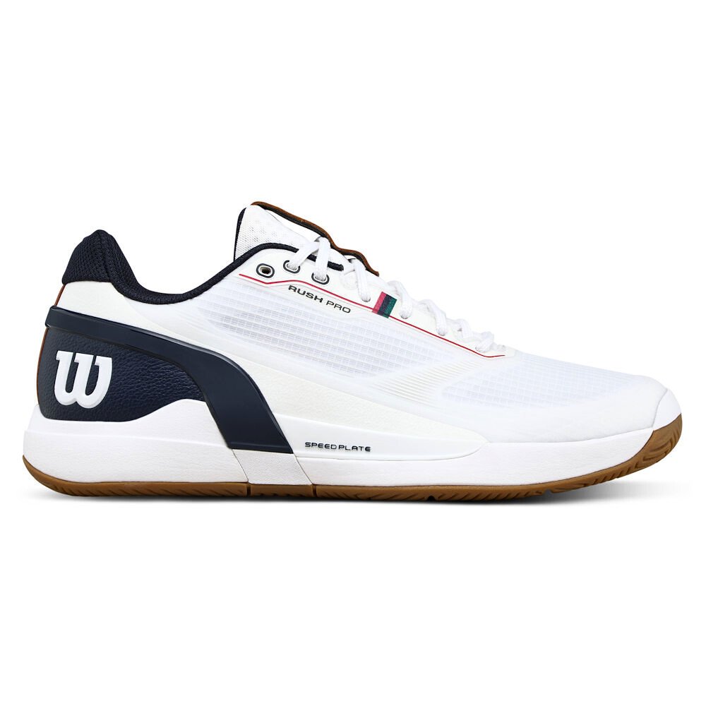 Męskie buty tenisowe Wilson Rush PRO 5 White/Navy Blazer EUR 42 2/3