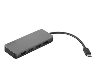 Lenovo Stacja dokująca USB-C 4 Port USB-A Hub (4X90X21427) - Stacje dokujące i replikatory portów - miniaturka - grafika 1
