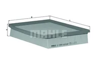 Filtry powietrza - Filtr powietrza Mahle LX 2084 - miniaturka - grafika 1