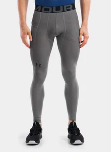 Getry Under Armour HG Armour Leggings - carbon heather/black - Bielizna sportowa męska - miniaturka - grafika 1