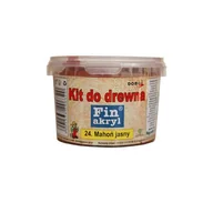 Szpachlówki - Kit do drewna 1 kg mahoń jasny FINAKRYL - miniaturka - grafika 1