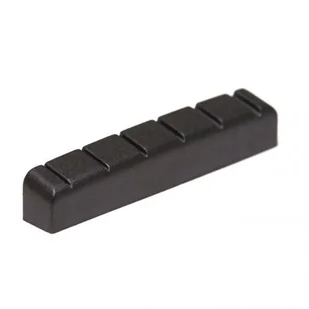 Graphtech Graphtech Black TUSQ XL PT-6642-00 - Acoustic/Electric Guitar Nut, Flat, Slotted, 1 21/32 length, 1/4 thick, 6-String siodełko do gitary - Inne akcesoria gitarowe - miniaturka - grafika 1